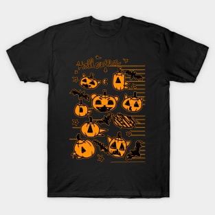 Night in the Woods Halloween Pumpkins T-Shirt